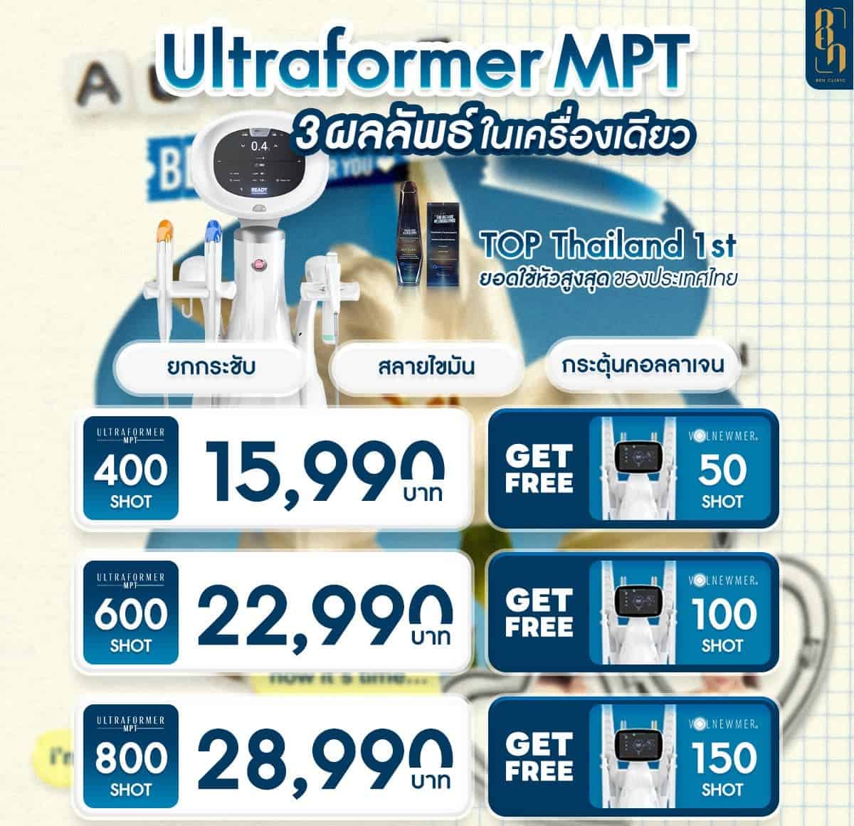 ทํา HIFU ราคา