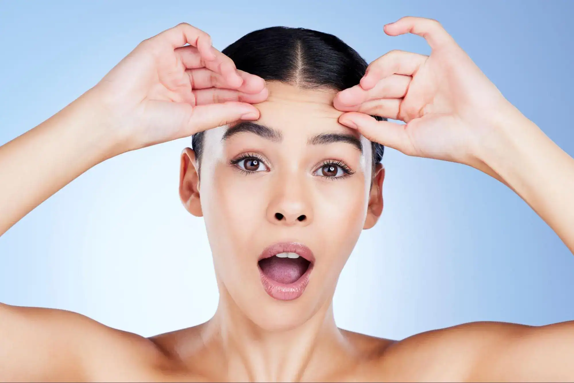 หน้าเหี่ยวย่น